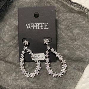 WHIT Cubic Zirconia Teardrop Earrings